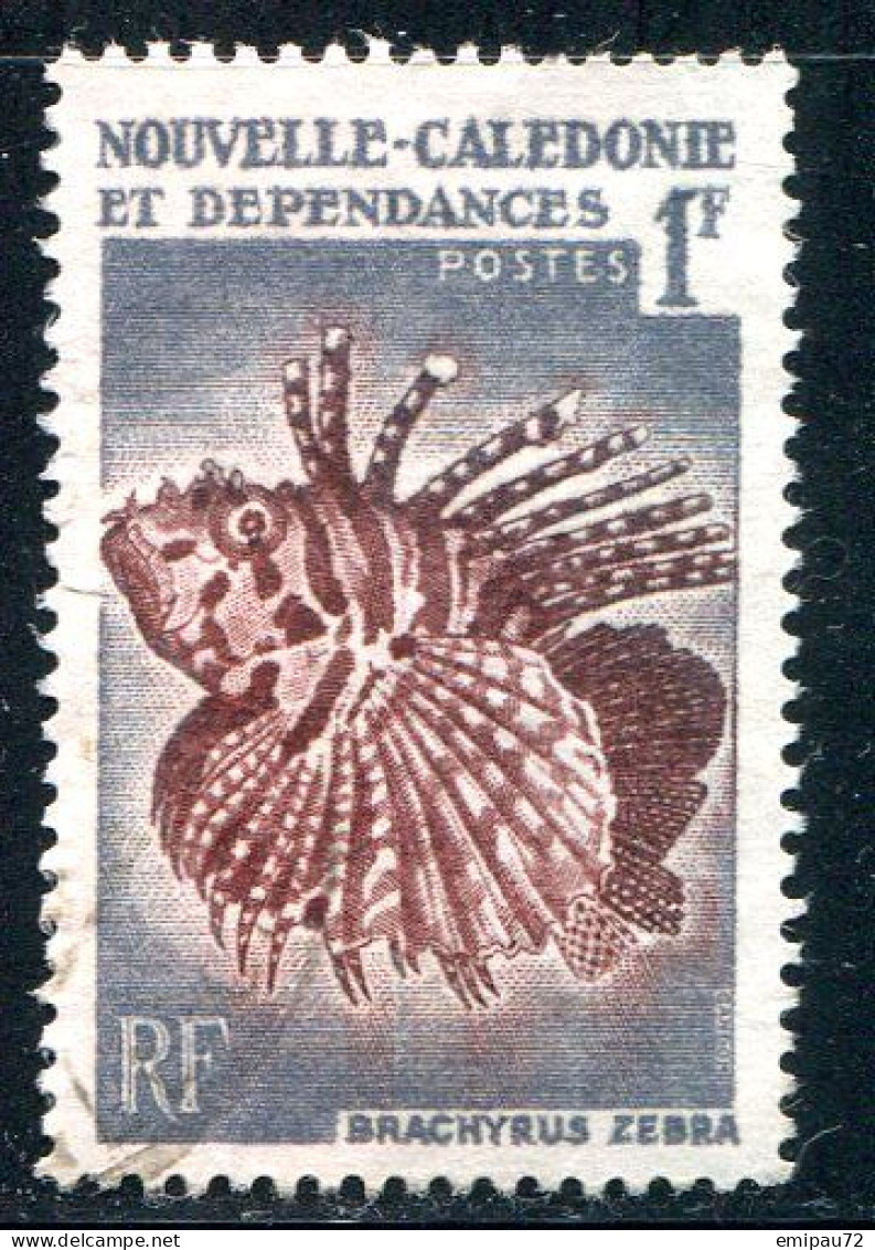 NOUVELLE CALEDONIE- Y&T N°291- Oblitéré (poissons) - Used Stamps