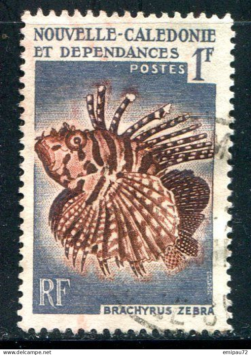 NOUVELLE CALEDONIE- Y&T N°291- Oblitéré (poissons) - Used Stamps