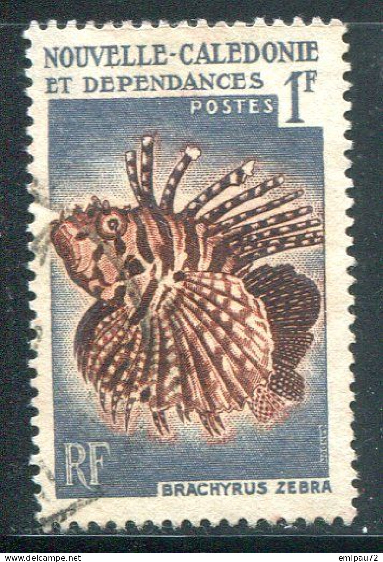 NOUVELLE CALEDONIE- Y&T N°291- Oblitéré (poissons) - Used Stamps