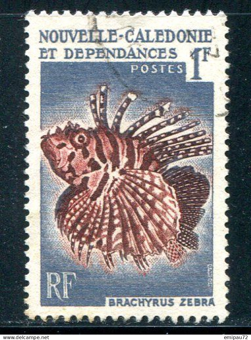 NOUVELLE CALEDONIE- Y&T N°291- Oblitéré (poissons) - Used Stamps