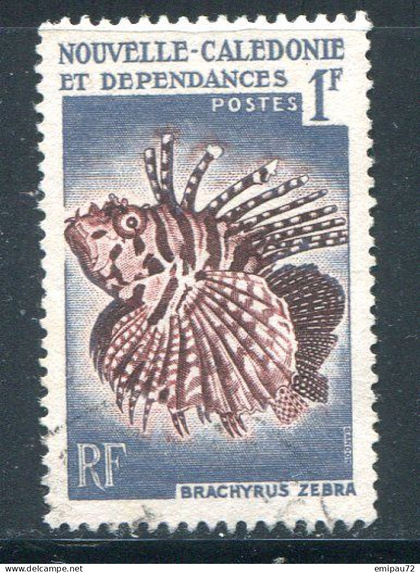 NOUVELLE CALEDONIE- Y&T N°291- Oblitéré (poissons) - Used Stamps