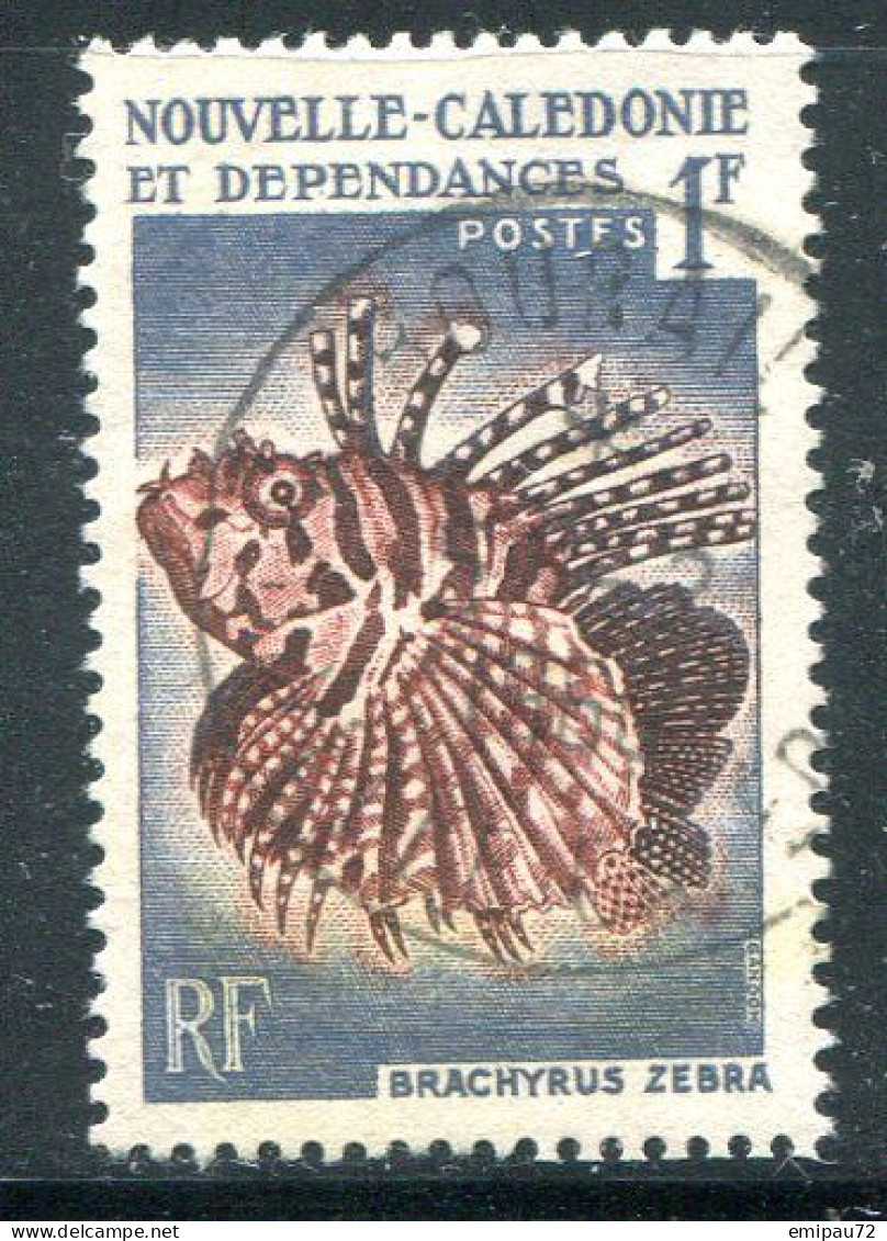 NOUVELLE CALEDONIE- Y&T N°291- Oblitéré (poissons) - Used Stamps