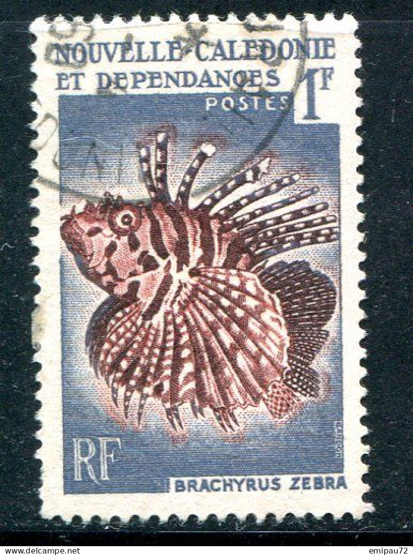 NOUVELLE CALEDONIE- Y&T N°291- Oblitéré (poissons) - Gebraucht