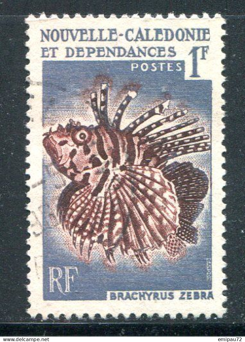 NOUVELLE CALEDONIE- Y&T N°291- Oblitéré (poissons) - Used Stamps