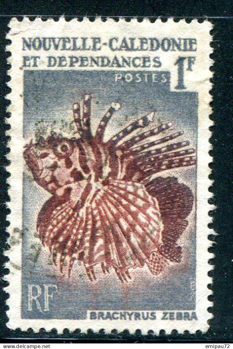 NOUVELLE CALEDONIE- Y&T N°291- Oblitéré (poissons) - Gebraucht