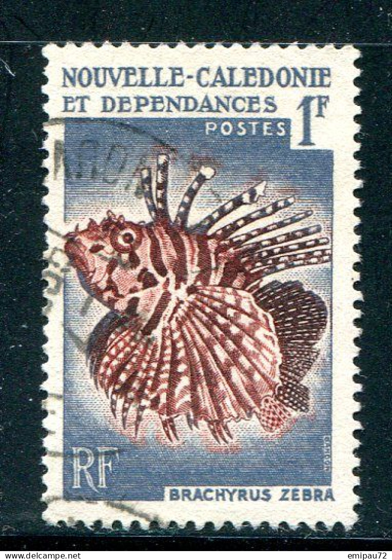 NOUVELLE CALEDONIE- Y&T N°291- Oblitéré (poissons) - Gebraucht