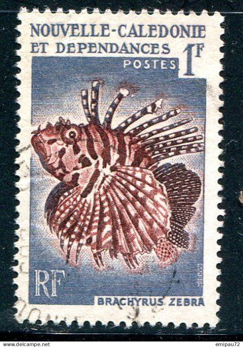 NOUVELLE CALEDONIE- Y&T N°291- Oblitéré (poissons) - Gebraucht