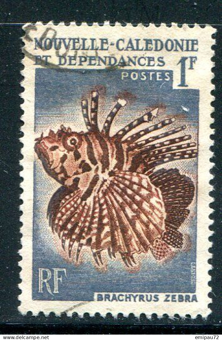 NOUVELLE CALEDONIE- Y&T N°291- Oblitéré (poissons) - Gebraucht