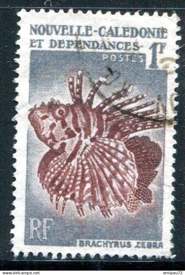 NOUVELLE CALEDONIE- Y&T N°291- Oblitéré (poissons) - Used Stamps