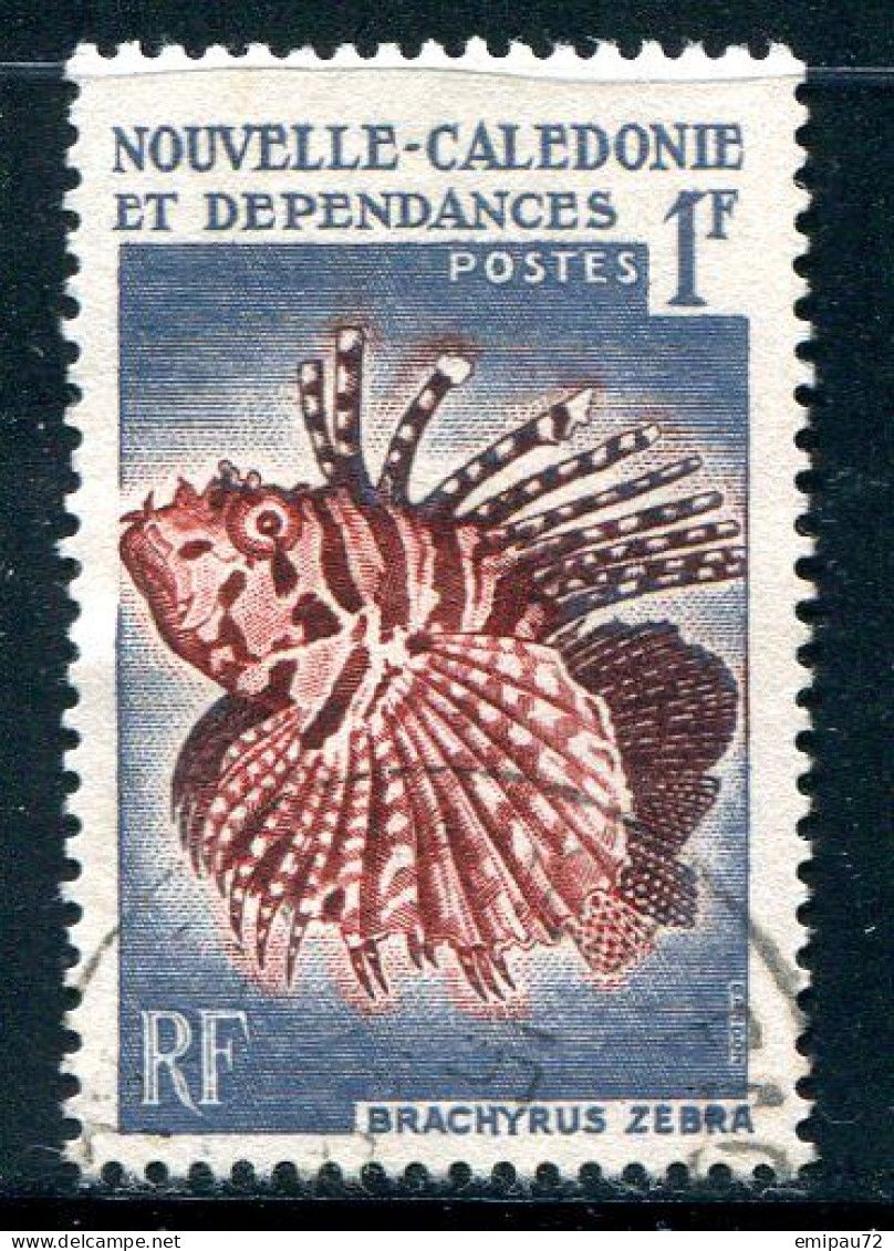 NOUVELLE CALEDONIE- Y&T N°291- Oblitéré (poissons) - Gebraucht