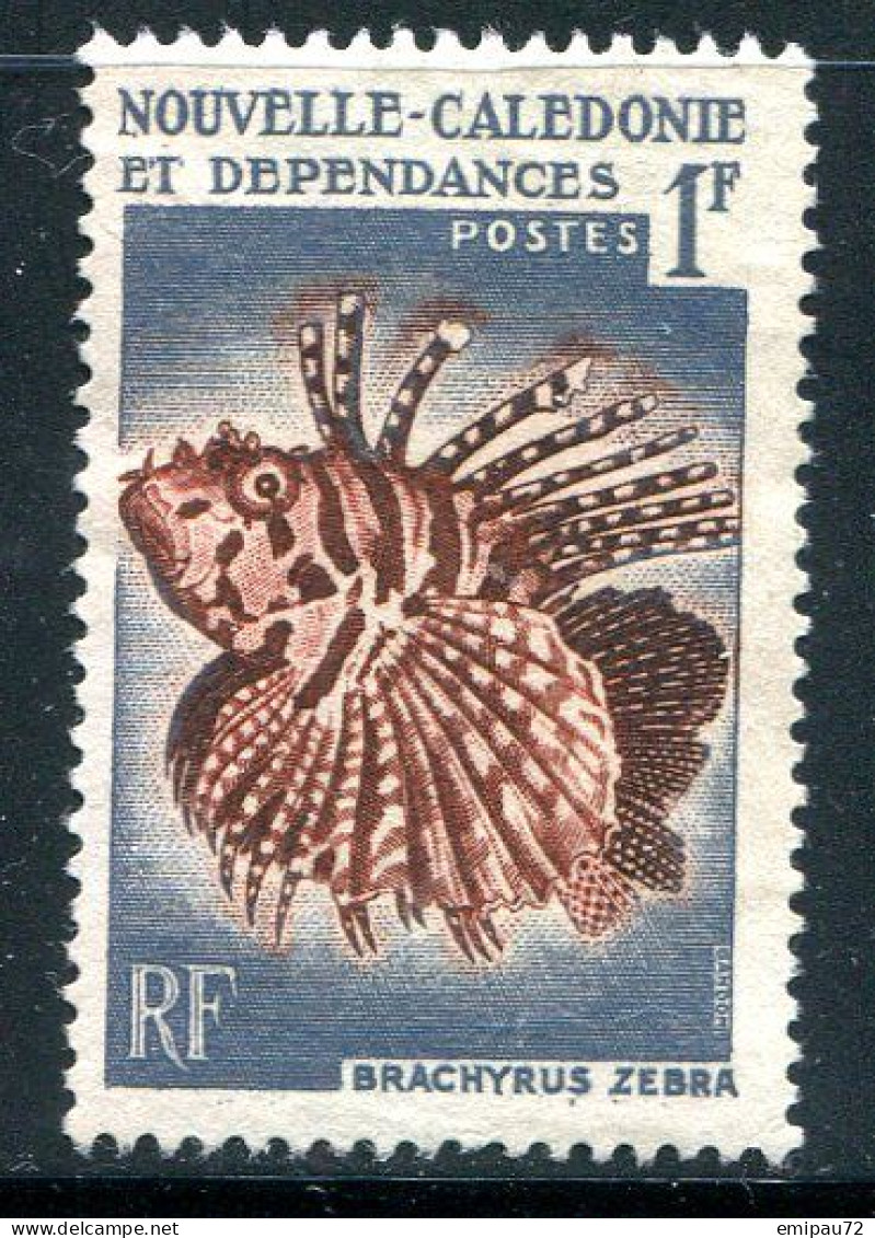 NOUVELLE CALEDONIE- Y&T N°291- Oblitéré (poissons) - Used Stamps