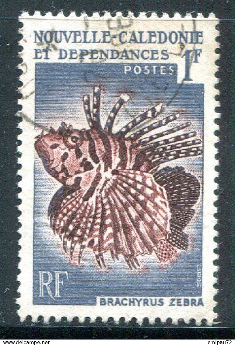 NOUVELLE CALEDONIE- Y&T N°291- Oblitéré (poissons) - Gebraucht