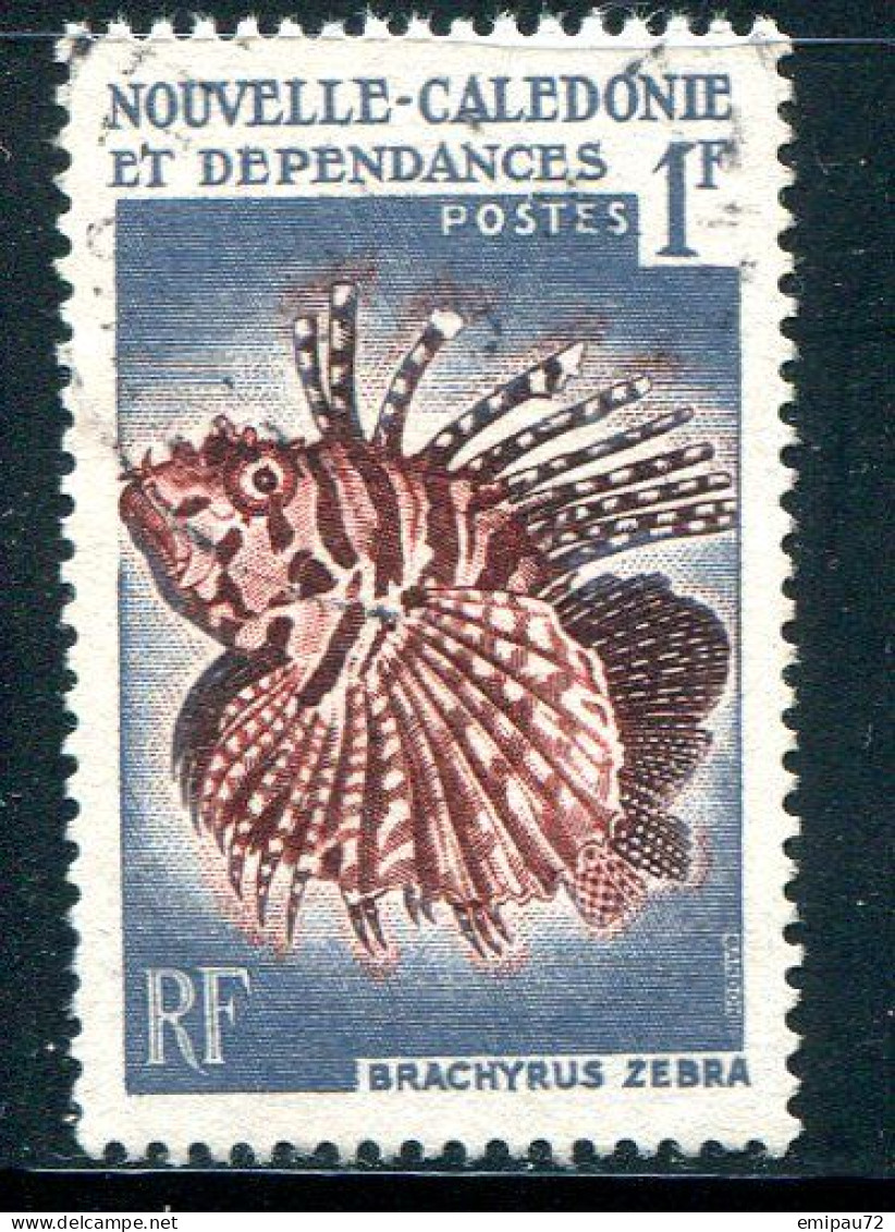 NOUVELLE CALEDONIE- Y&T N°291- Oblitéré (poissons) - Used Stamps