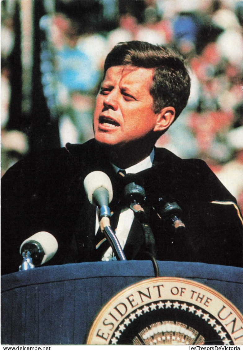ETATS UNIS - Président J F Kennedy Faisant Un Discour - Carte Postale - Autres & Non Classés