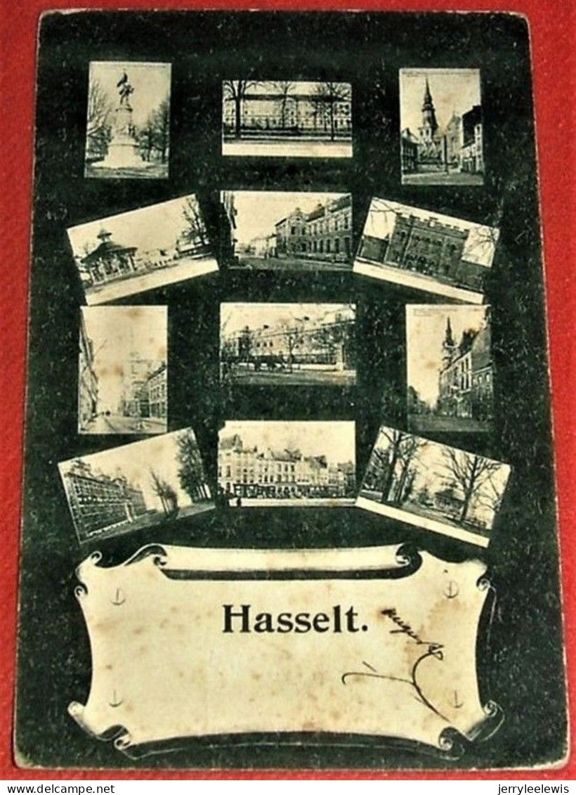 HASSELT  -  Carte Multi-vues -  1906 - Hasselt