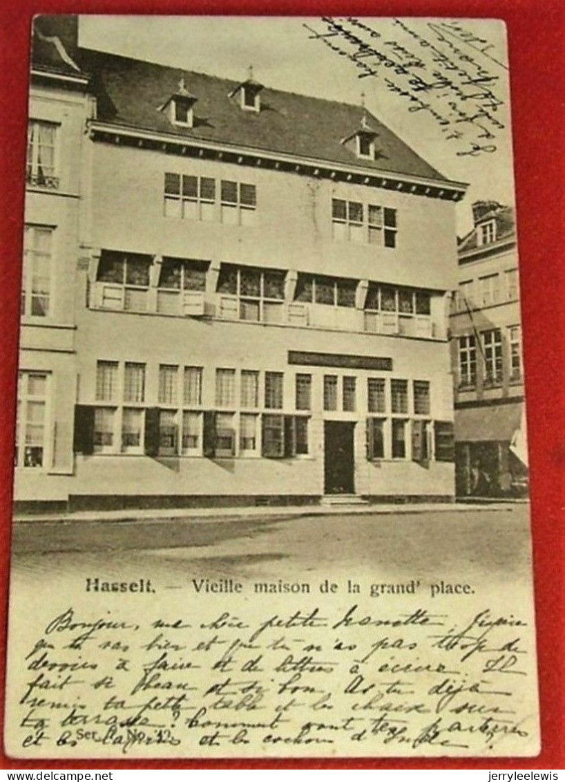 HASSELT  -   Oud Huis Van De Grote Markt -  Vieille Maison De La Grand' Place   - - Hasselt