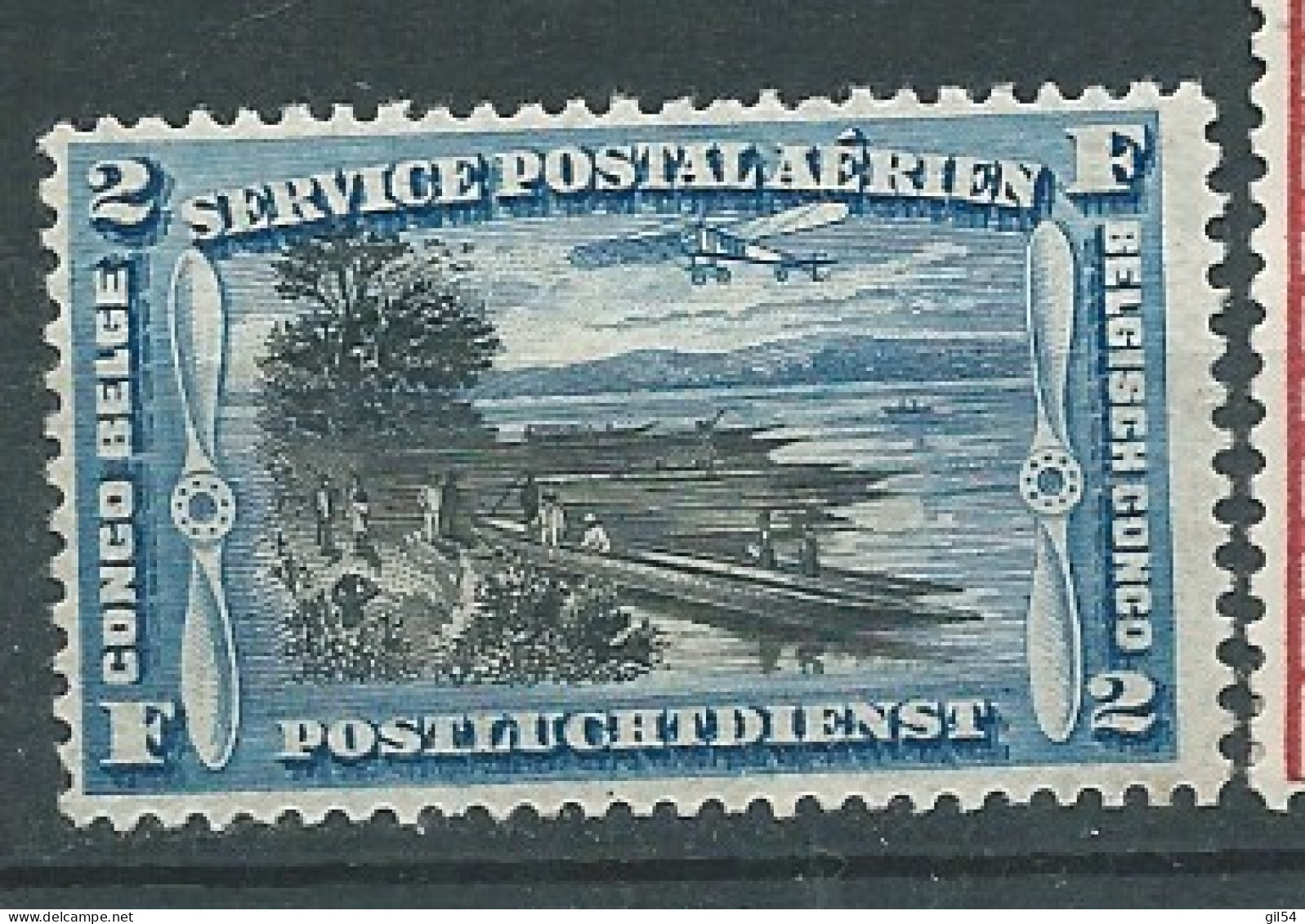 Congo Belge - Aérien   Yvert N° 3  * -    Pa 25716 - Gebraucht