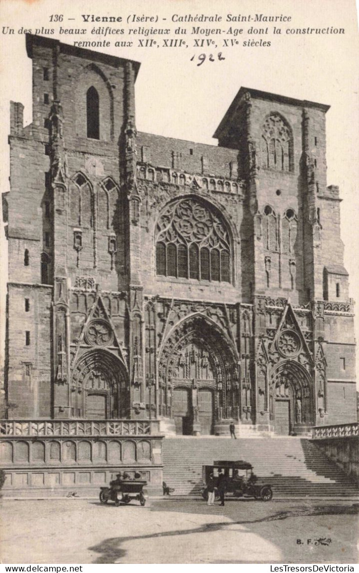 FRANCE - Vienne - Cathédrale Saint Maurice - Un Des Plus Beaux édifices Religieux Du Moyen Âge - Carte Postale Ancienne - Vienne