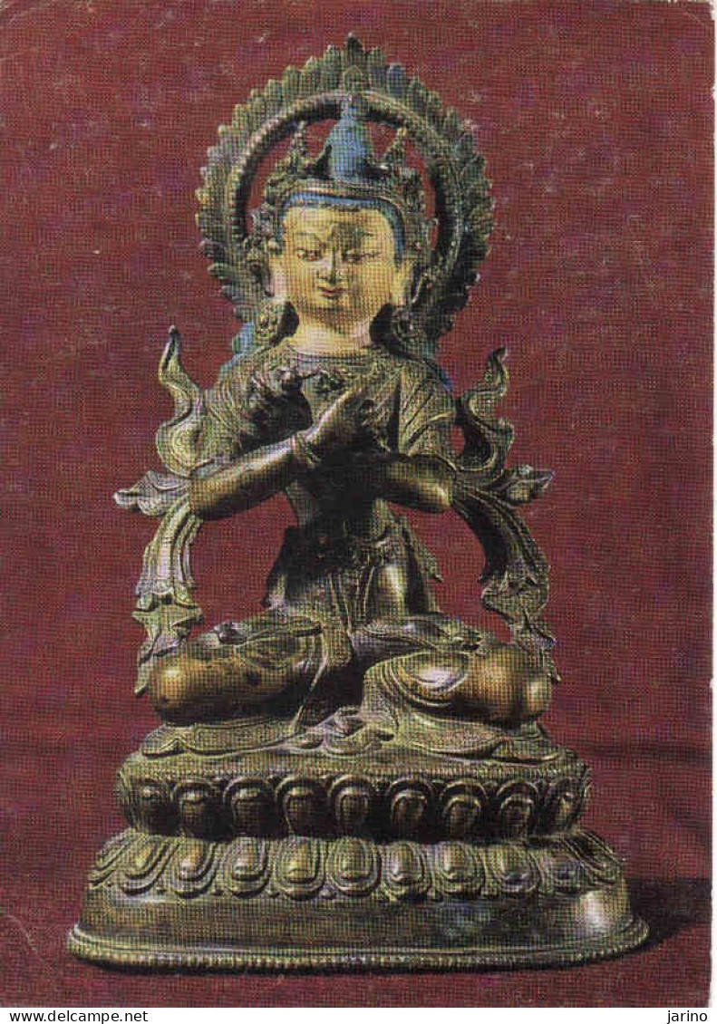 Tibet, Vajradhara, Himmlische Erscheinungsform Des Adibuddha, Bronze,Sammlung Tibet House, New Delhi, Used - Tibet