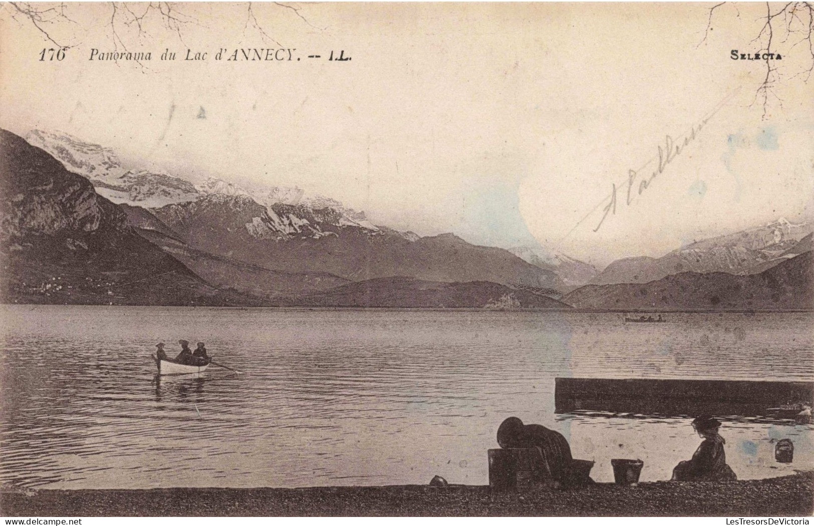 FRANCE - Panorama Du Lac D'Annecy - LL - Carte Postale Ancienne - Annecy