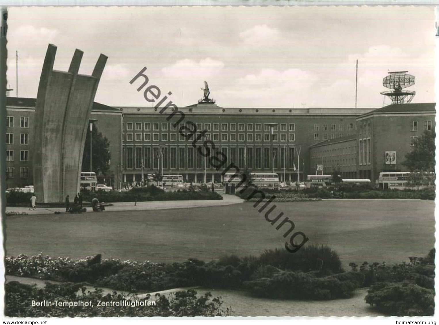 Berlin - Tempelhof - Zentralflughafen - Verlag Kunst Und Bild Berlin 60er Jahre - Tempelhof