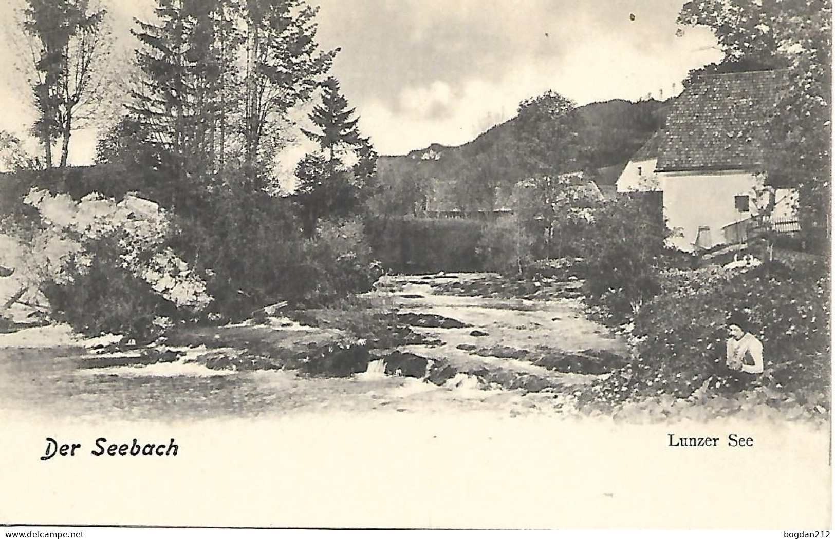 1900/05 - SEEBACH  Lunzer See, Lunz Am See , Gute Zustand, 2 Scan - Scheibbs