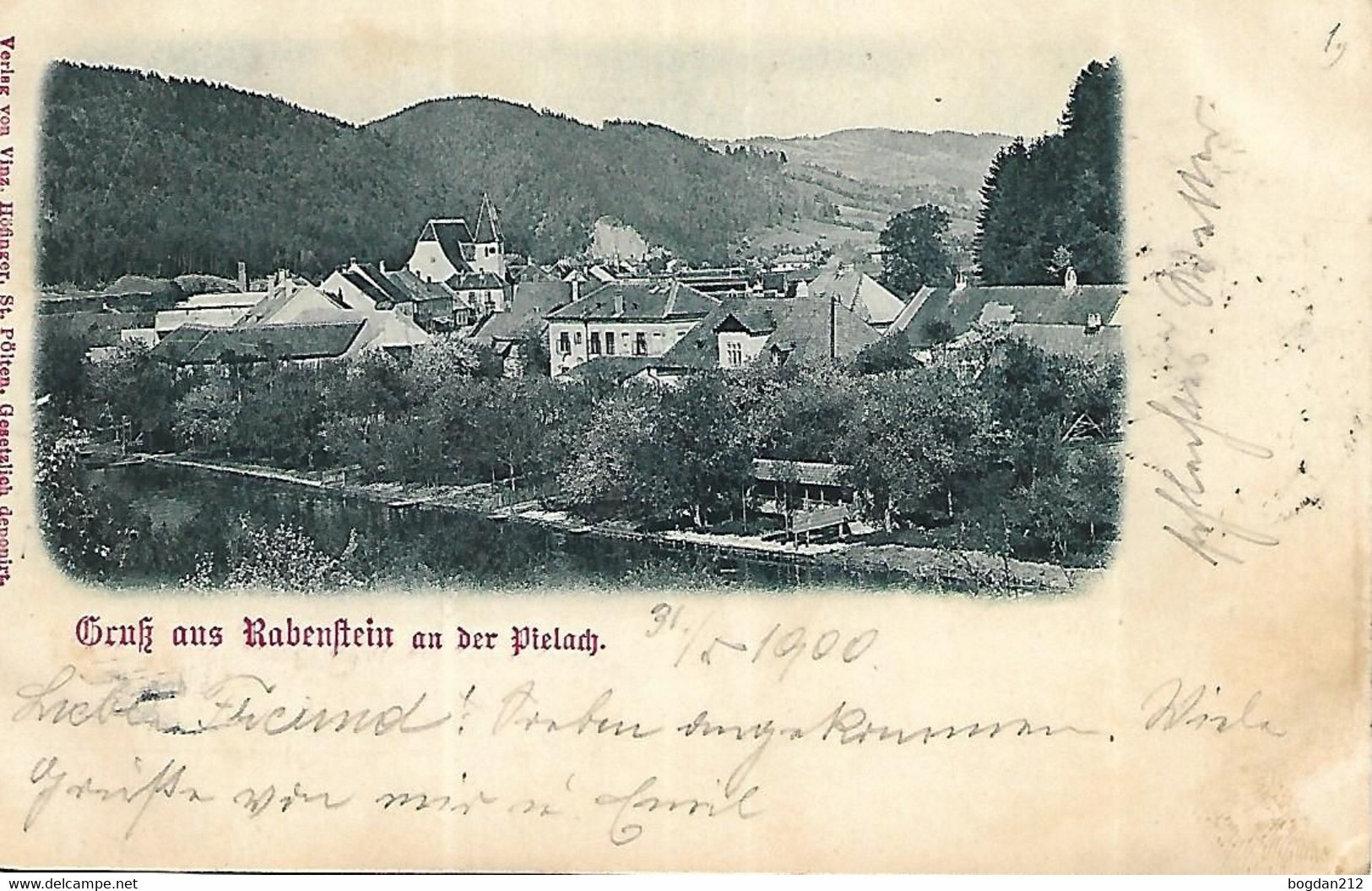 1901 - Rabenstein An Der Pielach , Gute Zustand, 2 Scan - St. Pölten