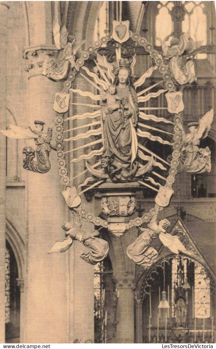 BELGIQUE - Léau - La Vierge Suspendue -  Carte Postale Ancienne - Leuven