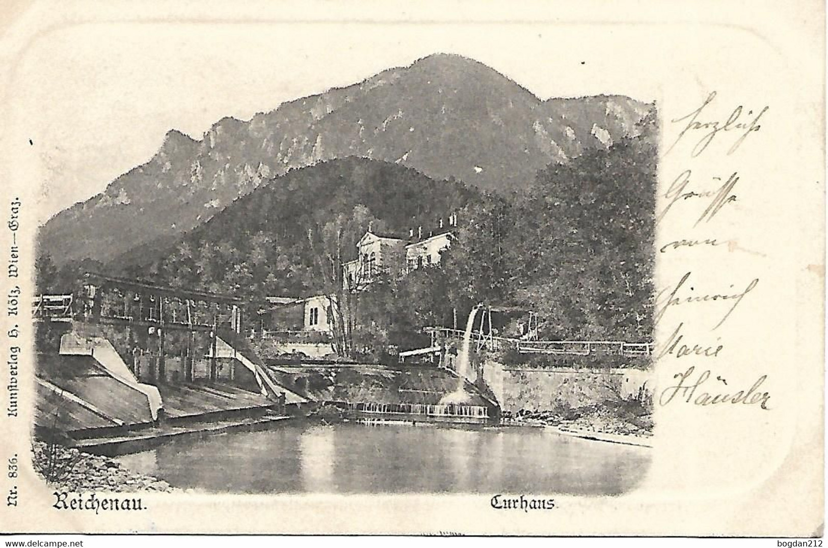 1901 - REICHENAU , Gute Zustand, 2 Scan - Neunkirchen