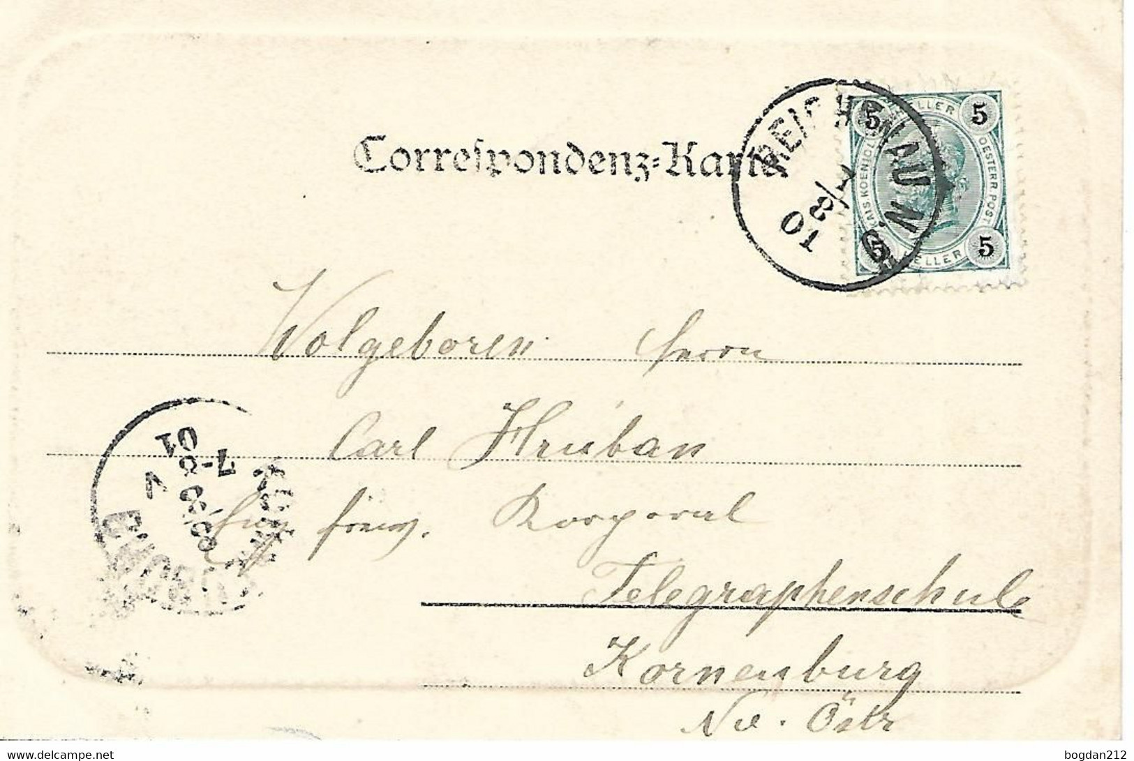 1901 - REICHENAU , Gute Zustand, 2 Scan - Neunkirchen