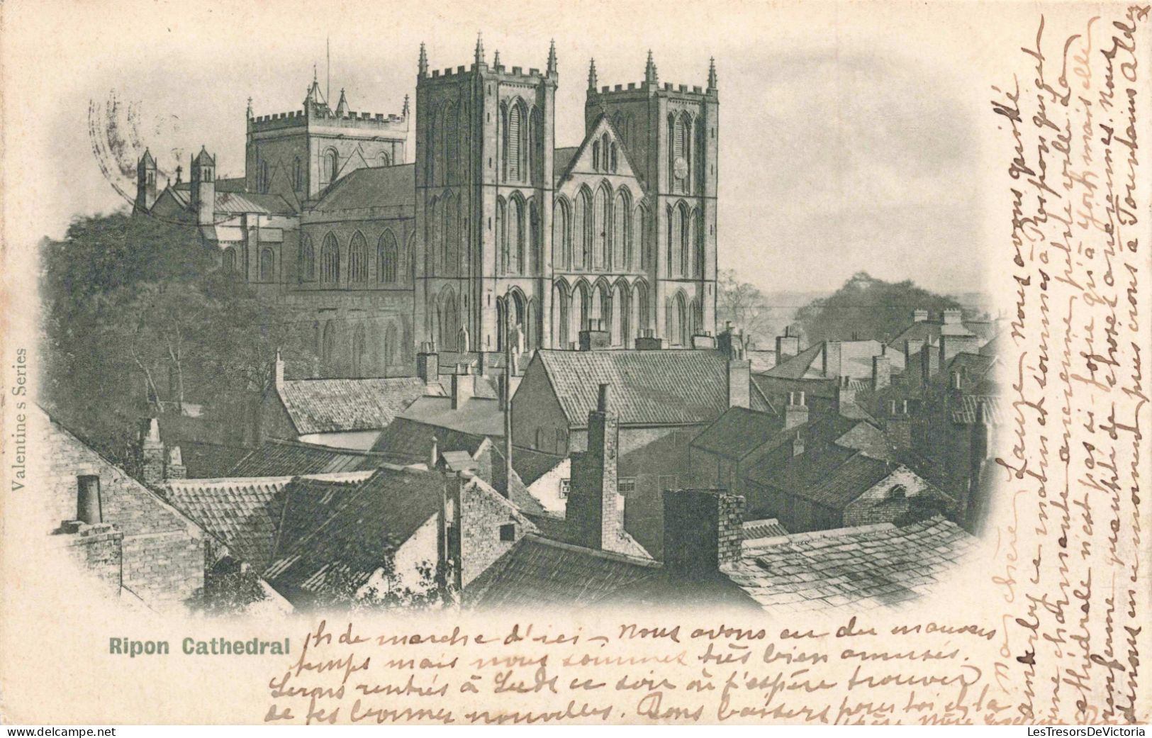 ROYAUME UNI - Angleterre - Harrogate - Ripon Cathedral - Carte Postale Ancienne - Harrogate