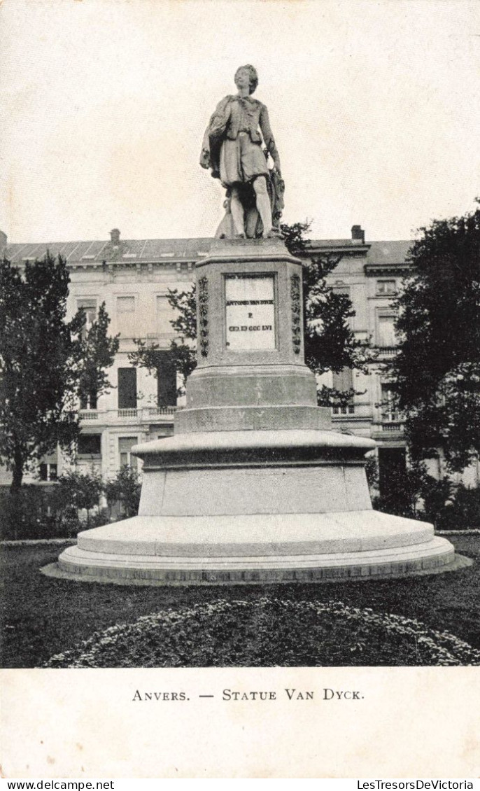 BELGIQUE - Anvers - Statue De Van Dyck - Carte Postale Ancienne - Antwerpen