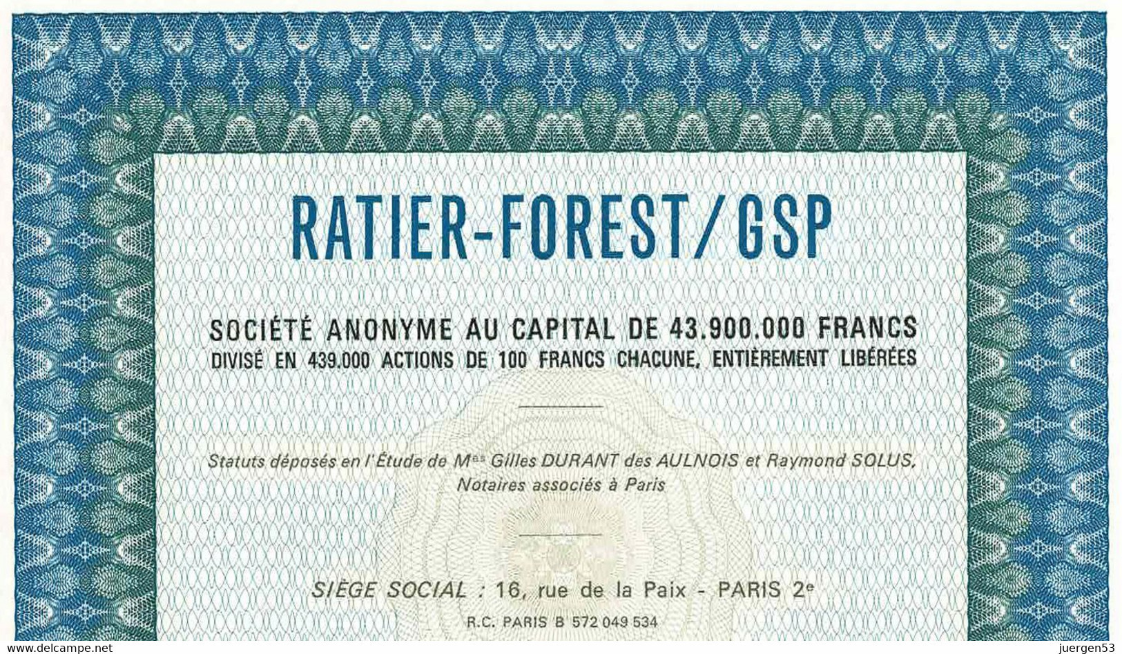 Aviation: RATIER-FOREST / GSP S. A. - Aviation