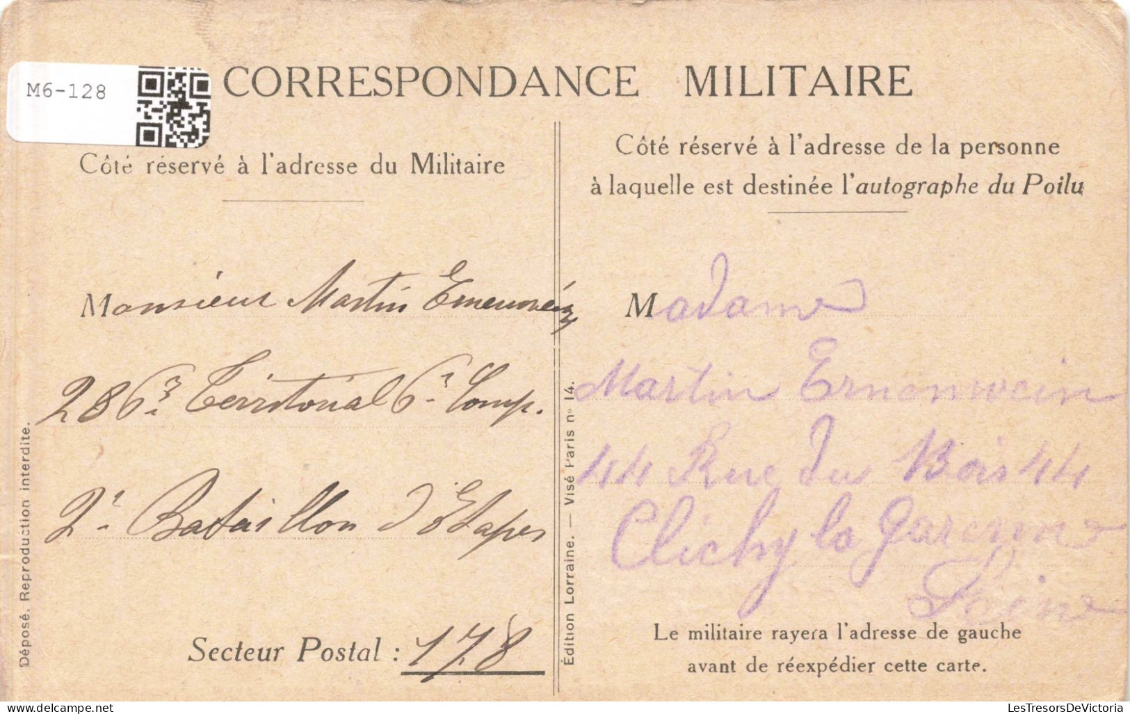 MILITARIA- Trois Soldats Tenant Chacun Un Fusil - Colorisé - Carte Postale Ancienne - Andere Oorlogen