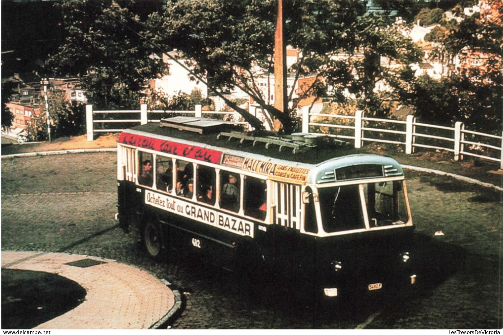 TRANSPORT - Ougrée - Trolleybus T.36 - Carte Postale - Busse & Reisebusse