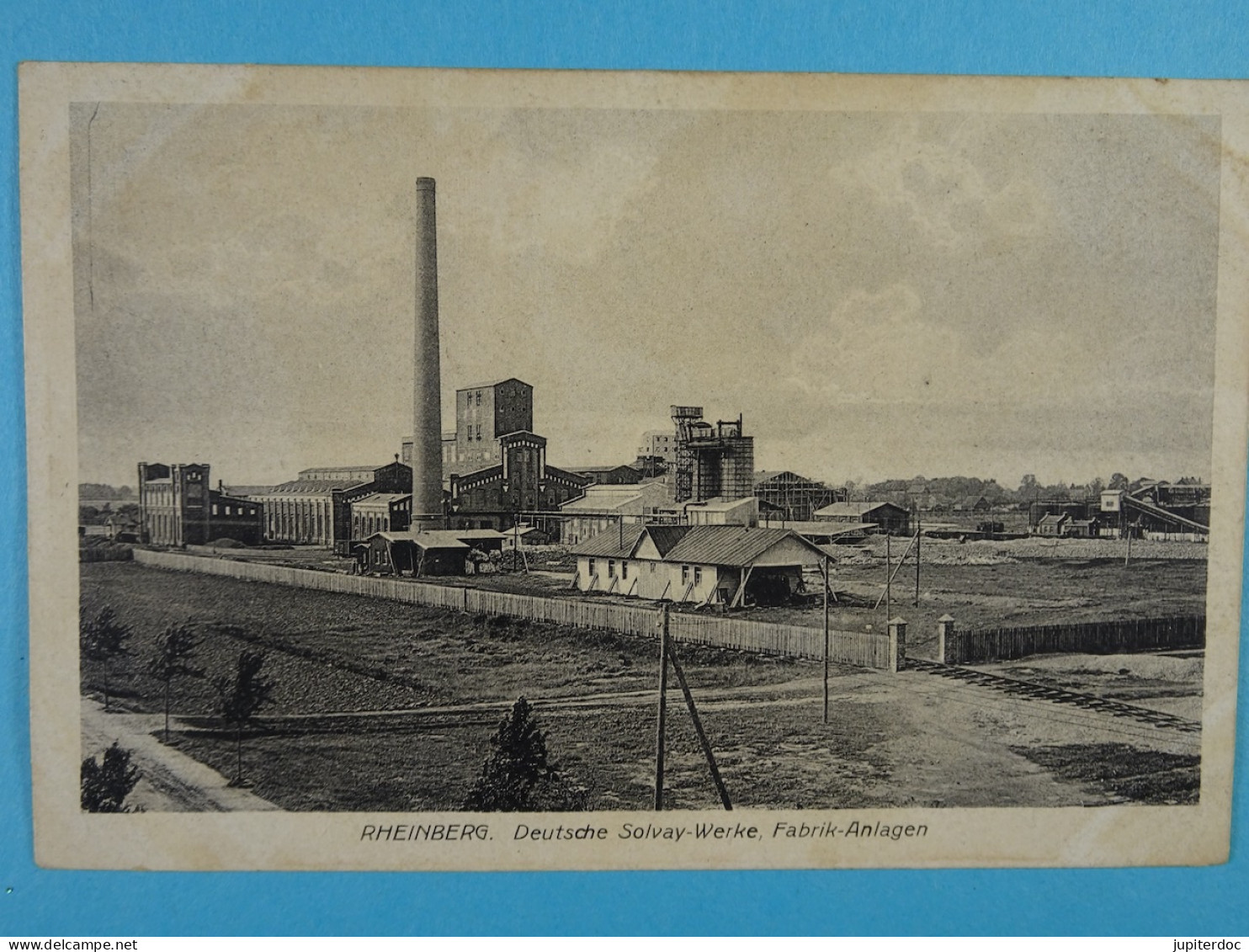Rheinberg Deutsche Solvay-Werke Fabrik-Anlagen - Moers