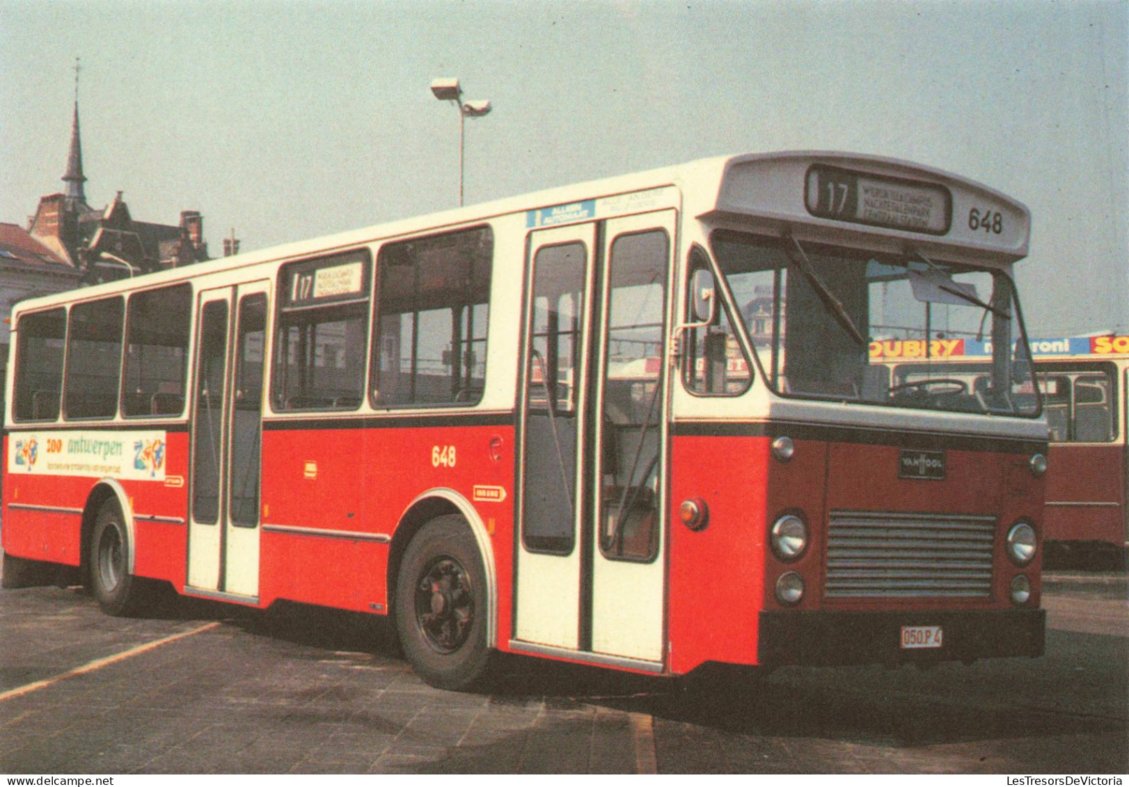 TRANSPORT - Anvers - Bus Van Hool - Fiat Type 409 - Carte Postale - Buses & Coaches