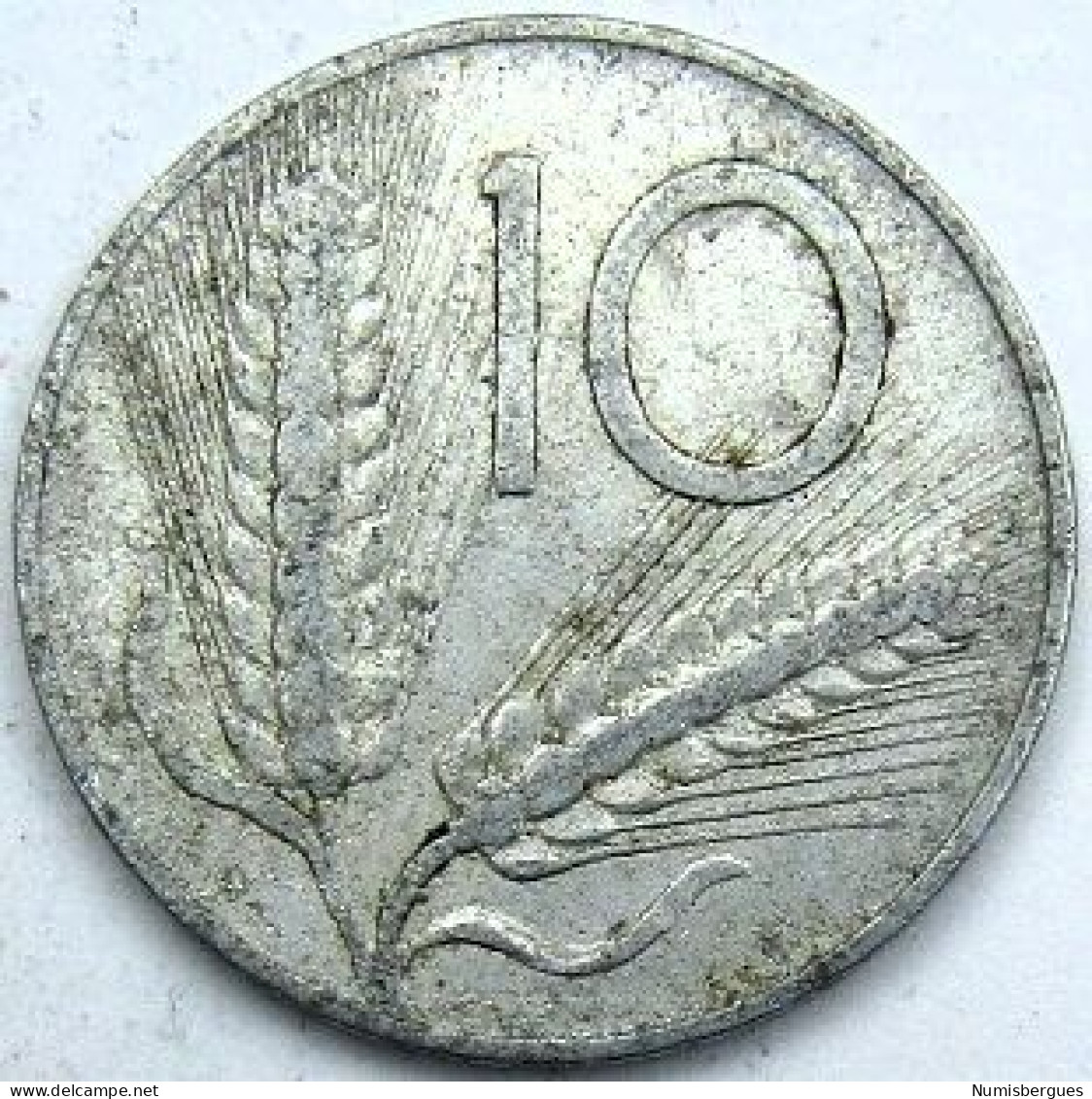 Pièce De Monnaie 10 Lires  1952 - 10 Lire