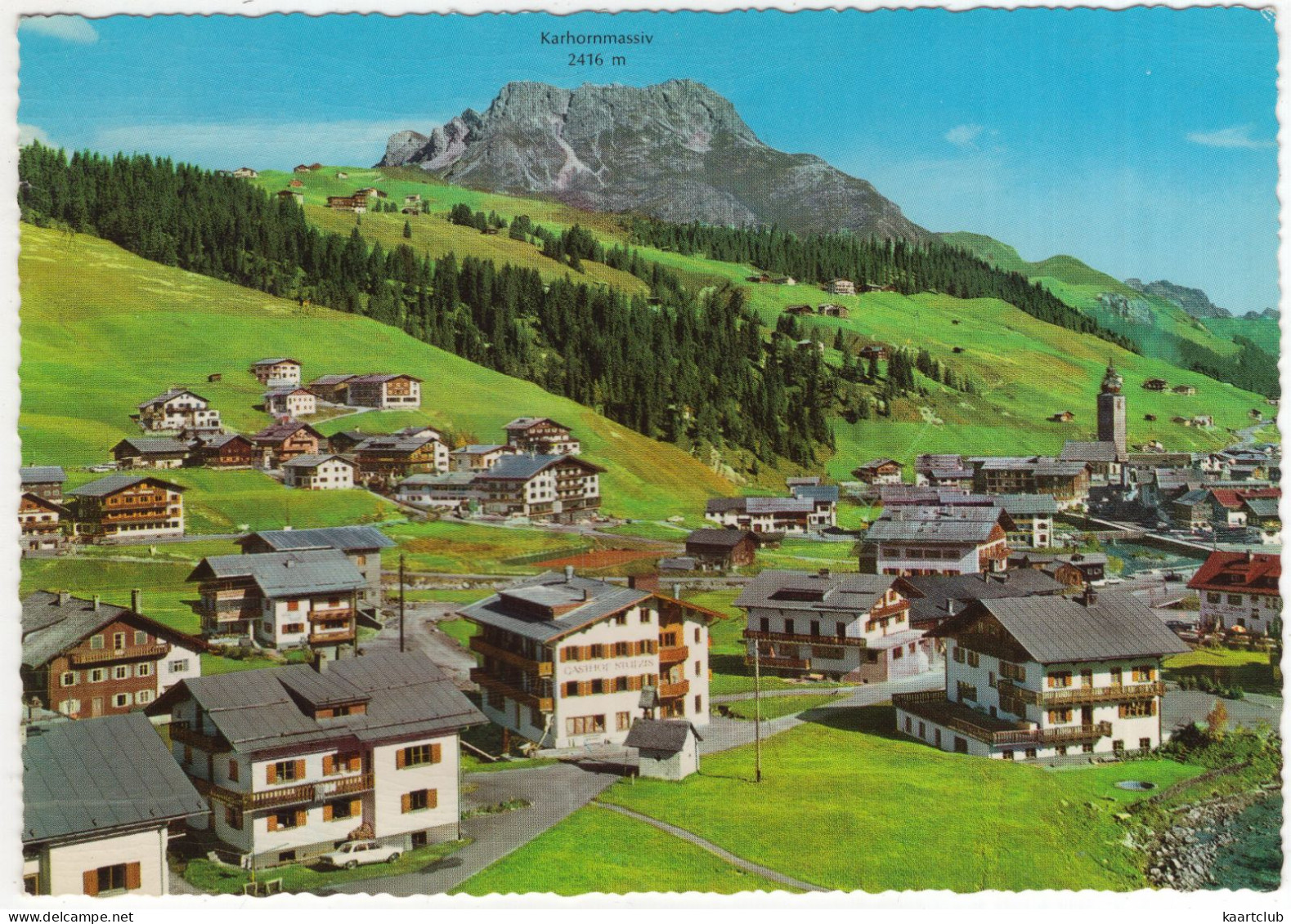 6764 Lech Am Arlberg, 1450-1760 M ü M. - Höhenluftkurort - (Österreich/Austria) - Lech