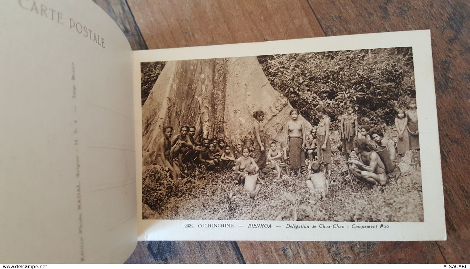 Carnet Les MOÏS éditions Photo Nadal Saigon , Sein Nu - Viêt-Nam