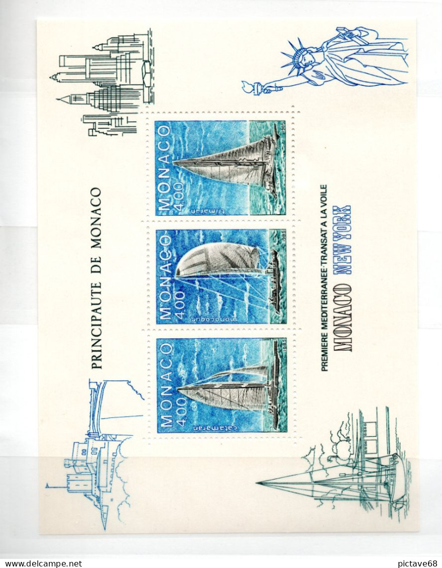 MONACO / BEAU LOT DE TIMBRES DANS CARNET A CHOIX NEUFS ET QUELQUES OBLITERES