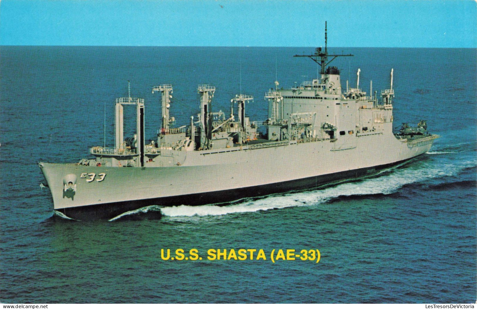 TRANSPORT - Bateaux - USS Shasta (AE 33) - Carte Postale - Oorlog