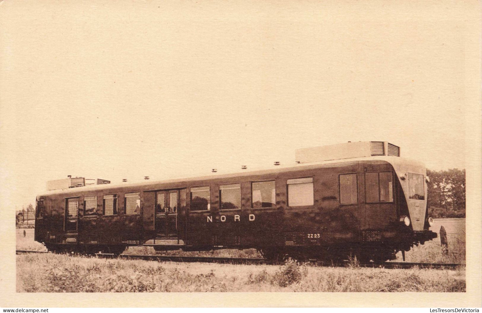 TRANSPORT - Le Chemin De Fer Du Nord - Automotrice De La Compagnie Française De Matériel De Fer - Carte Postale Ancienne - Eisenbahnen