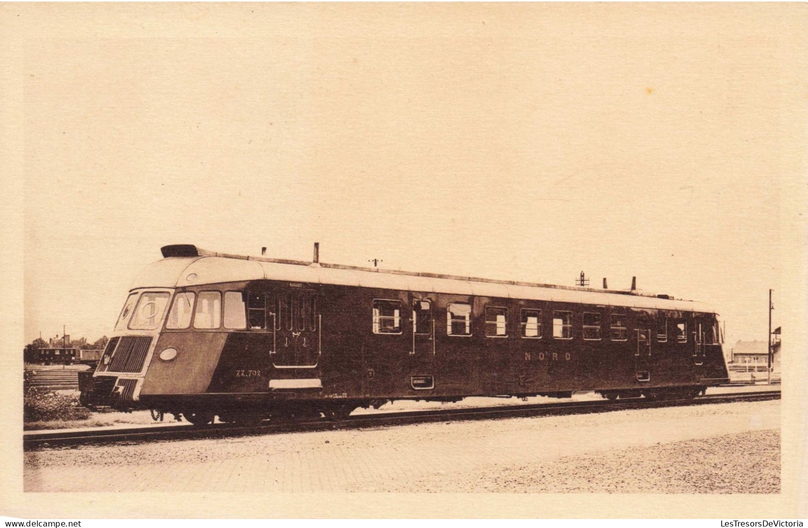 TRANSPORT - Le Chemin De Fer Du Nord - Automotrice Renault à Bogies - Carte Postale Ancienne - Eisenbahnen