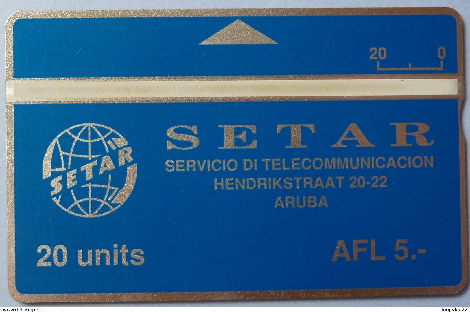 ARUBA - L&G - Landis & Gyr - 20 Units - 215A - Setar - Mint - Aruba