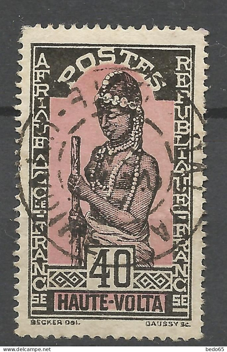 HAUTE-VOLTA N° 52 CACHET DALOA COTE D'IVOIRE / Used - Usados