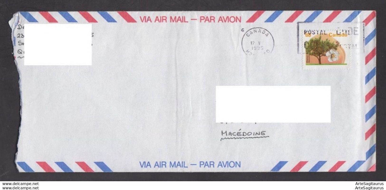 AUSTRALIA, COVER, REPUBLIC OF MACEDONIA, Flora   (008) - Storia Postale