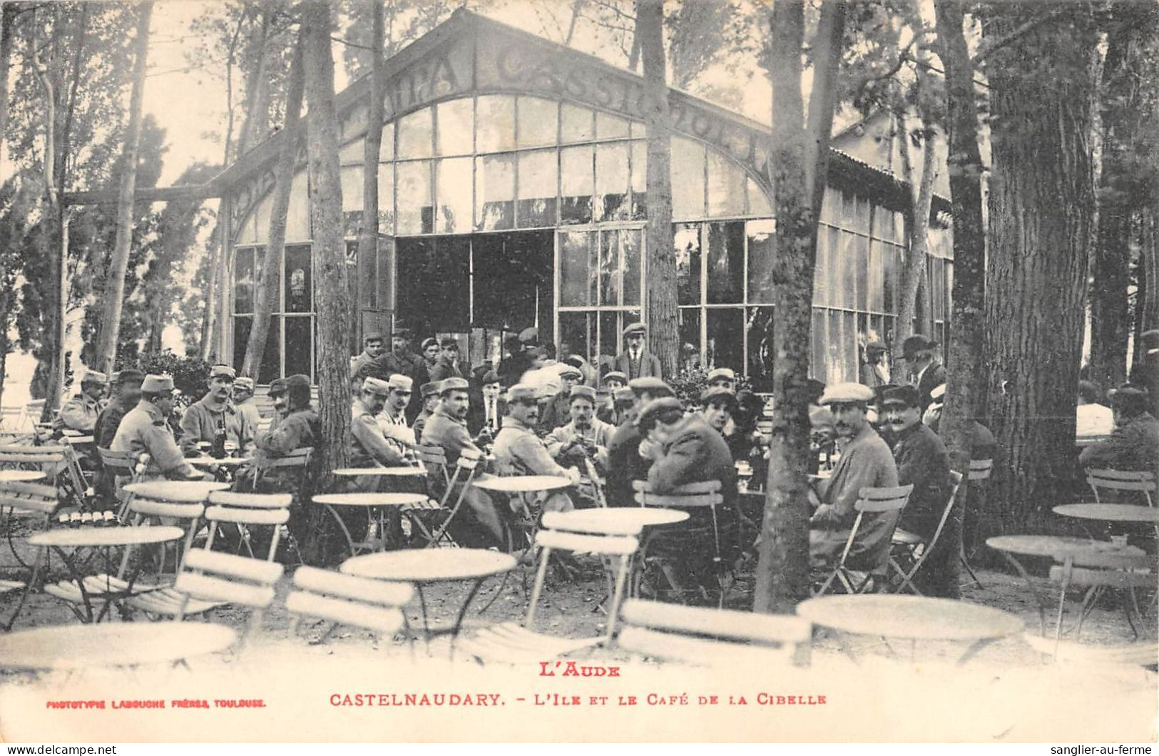 CPA 11 CASTELNAUDARY / L'ILE ET LE CAFE DE LA CIBELLE - Sonstige & Ohne Zuordnung