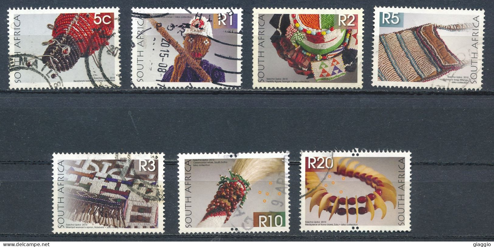 °°° SOUTH AFRICA  - Y&T N°1552/78 - 2010 °°° - Used Stamps