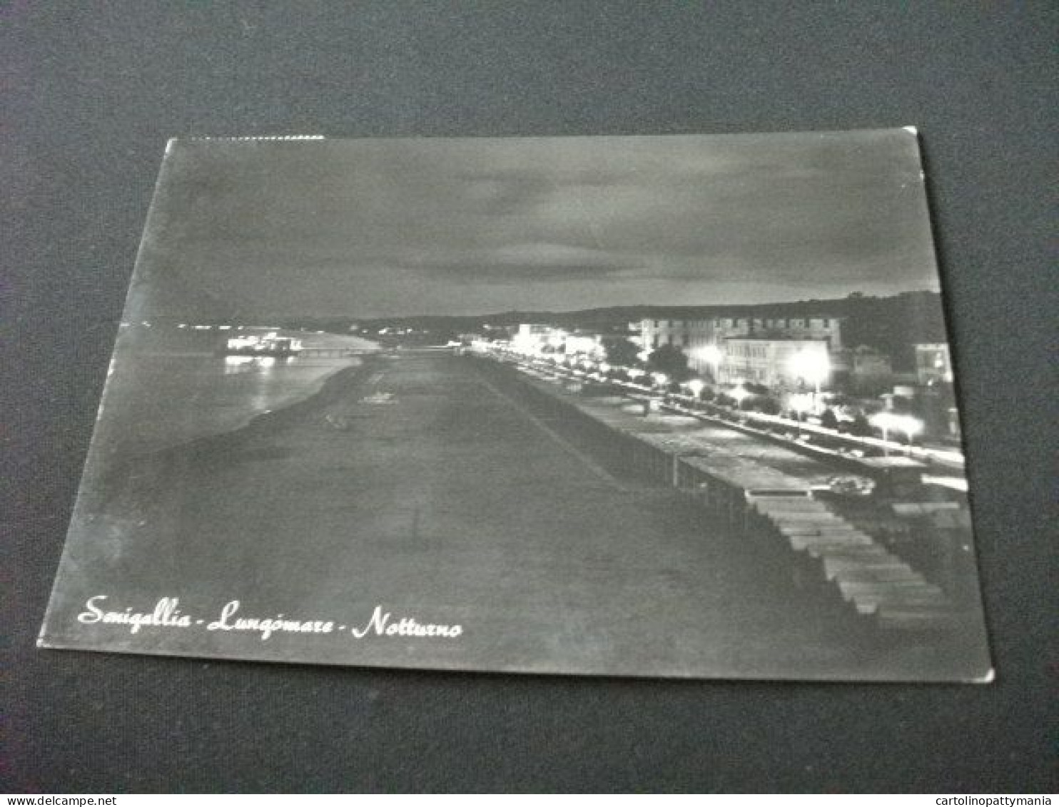 STORIA POSTALE  FRANCOBOLLO COMMEMORATIVO ITALIA SENIGALLIA LUNGOMARE NOTTURNO ANCONA - Senigallia